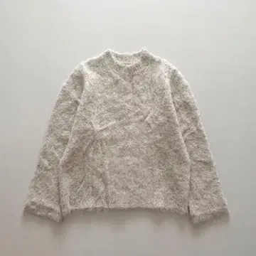 새상품급*짚소피아 gypsohila 최근 니트 알파카 샤기 그레이