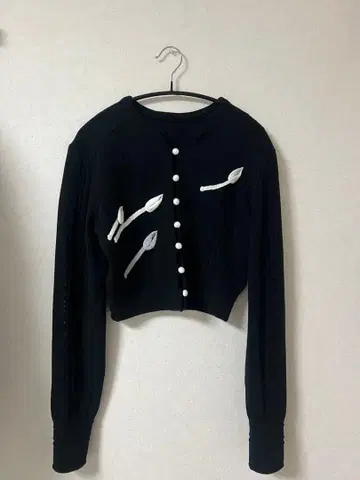 mame kurogouchi 3D Floral Motif 니트 가디건