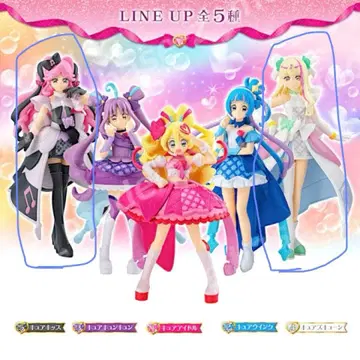 큐티 피규어 키미토 아이돌 프리큐어 큐어즈 큔 2개 세트