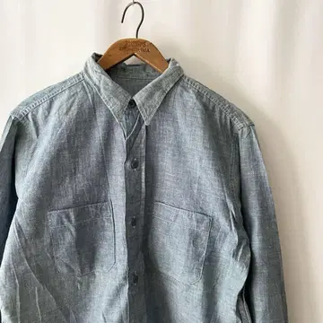 데드스탁? 60s 미군 실물 USN 샴브레이 셔츠 빈티지