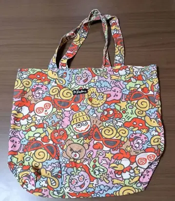 히스테릭 미니 올 패턴 토트백