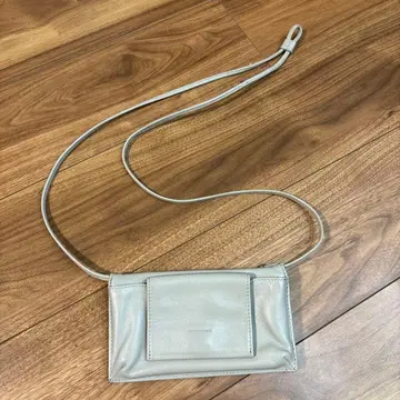 [ 새상품급 ] 이아 파피요네 가죽 천연 가죽제 지갑 숄더백 그레이지