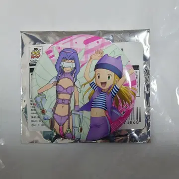 디지몬 25주년 캔뱃지 오다이바 프론티어 이즈미 페어리몬