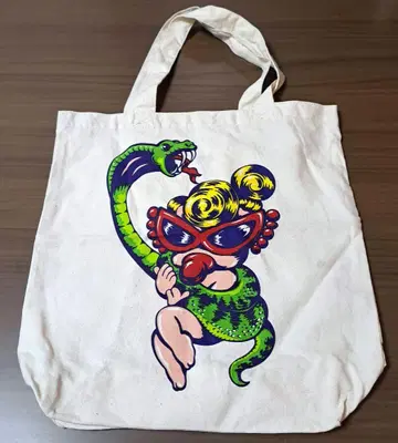 히스테릭 미니 프린트 토트백 뱀