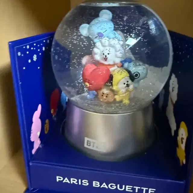BT21 스노우볼 파리바게트 bts 방탄 굿즈