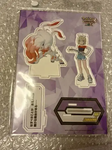 포켓몬 마스터즈 아크릴 스탠드 카이 히스이 조로아크