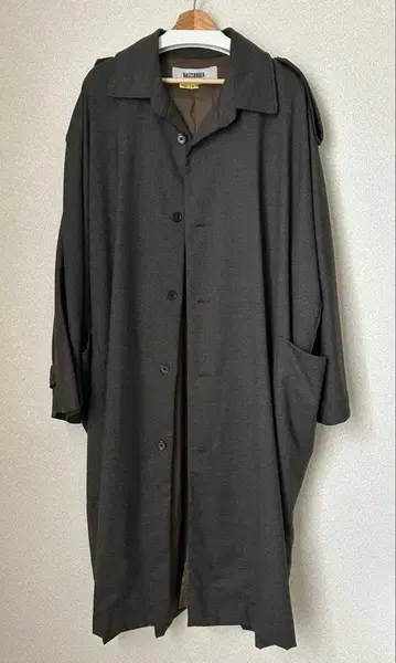 [ 새상품급 ] BASISBROEK 버지스브룩 코트 브라운