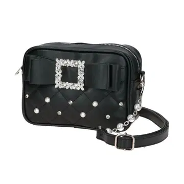 NOEMIE 아가씨 비쥬 리본 숄더백