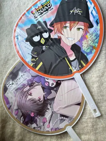 세가 럭키 쿠지 프로세카 산리오 부채 시노노메 아키토 시노노메 에나