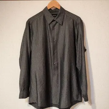 Claiborne 그레이 계열 스트라이프 긴팔 셔츠