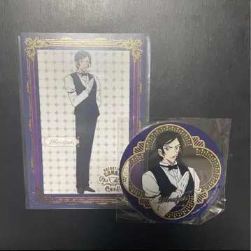 명탐정 코난 카페 집사 찻잔 아크릴 코스터 엽서 모로후시 타카아키