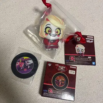 Hazbin Hotel 봉제 인형 마스코트 레코드 세트
