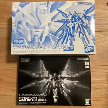 RG 스트라이크 프리덤 건담 티타늄 피니쉬 & 천공의 날개