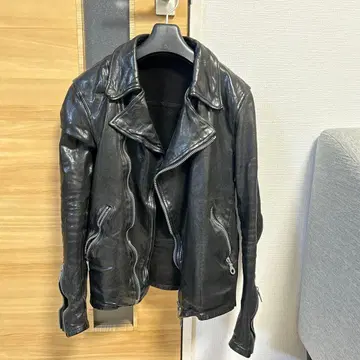 [새상품급] [가격 인하 가능] BACKLASH 더블 라이더 자켓 블랙