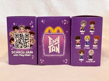 TinyTAN 맥도날드 해피밀 피규어 세트