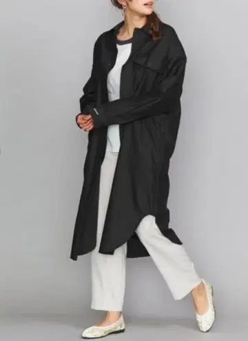 새상품급 Americana 아메리카나 별주 빅 셔츠 원피스