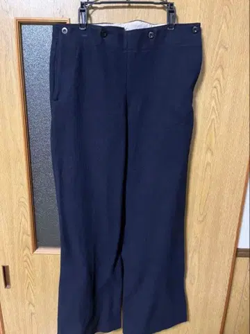 60s 프랑스 해군 Marine Nationale 울 세일러 팬츠