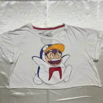 닥터 슬럼프 아라레짱 t셔츠 화이트 블랙 시밀러룩 레트로 t셔츠