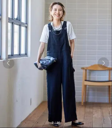 프레임워크 20th 트위드 오버롤 블랙 36