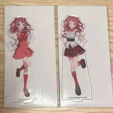 학원 아이돌 마스터 로손 하나미 사키 아크릴 스탠드 2개 세트