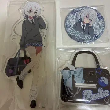 좀비랜드 사가 콘노 준코 헤이세이 갸루 아크릴 스탠드 캔뱃지