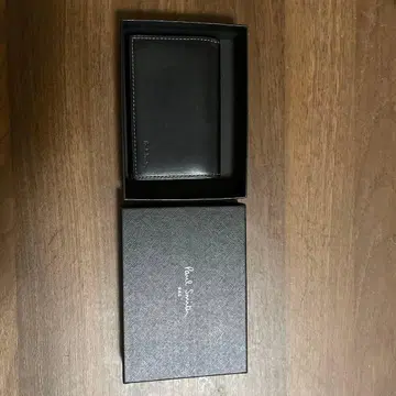 Paul Smith 블랙 가죽 명함지갑