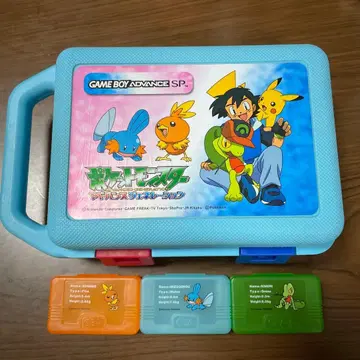 포켓몬 게임보이 어드밴스 카트리지 케이스 3개 세트 골동품