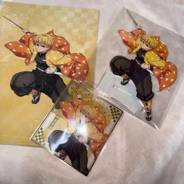 애니플렉스 온라인 복권 아가츠마 젠이츠 빅 아크릴 스탠드 덤 2개