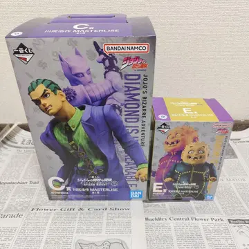 제일복권 죠죠의 기묘한 모험 C상 카와지리 E상 야기미야 시게키요 피규어