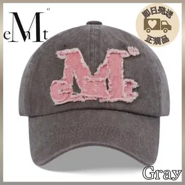 마지막 1개! MUCENT 빈티지 워싱 어플리케 볼 캡