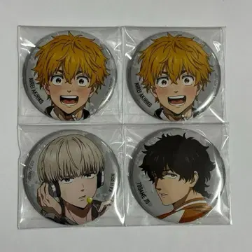 윈드 브레이커 캔뱃지 4개 세트