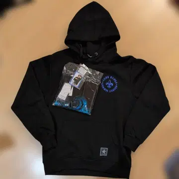 새상품 사이즈 LL 스타덤 STAR DOM 안노 사오리 후드티 블랙