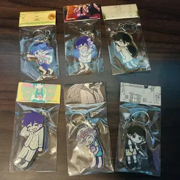 OMORI DANGLING Acrylic Keychains 전종 세트
