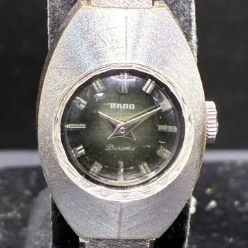 라도 RADO 듀런스 여성용 손목시계 수동 와인딩 작동