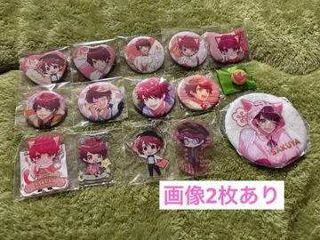 A3! 사쿠마 사야 굿즈 모음 캔뱃지 아크릴 키링 색지