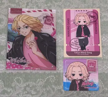 도쿄 리벤저스 에노시마 미션 사노 만지로 3종 세트