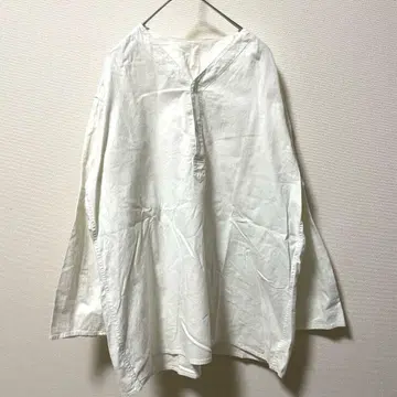 러시아군 슬리핑 셔츠 [ 2 ] 헨리넥 밴드 카라 밀리터리 코튼