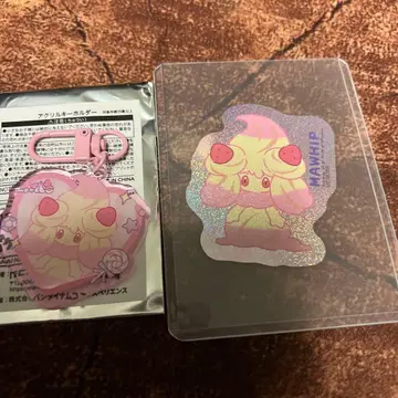 포켓몬 남코 한정판 마호이프 아크릴 키링 & 스티커
