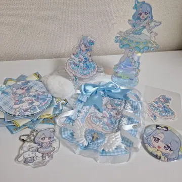 9점 세트 비밀의 아이프리 로쿠도 에루 아크릴 키링