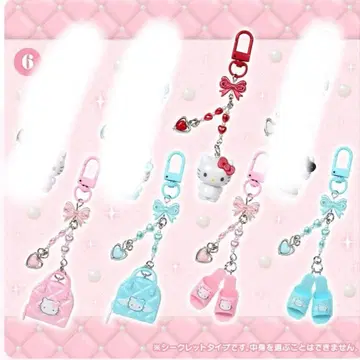 퀼트 시리즈 헬로키티 시크릿 키링 5종 산리오 키티