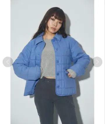 LAGUA GEM 퀼팅 자켓