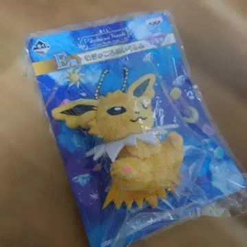 레어 포켓몬 썬더 제일복권 머그코로 봉제 인형