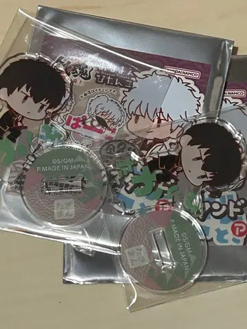 은혼 요시와라 대염상 오나마에피탄코 히지카타 토시로 아크릴 스탠드 2점