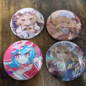 동방Project 플랑도르 스칼렛 배지 4개 세트