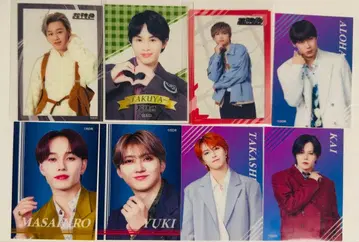 초특급 카이 타쿠야 유키 타카시 슈야 아로하 마루이 클리어 카드