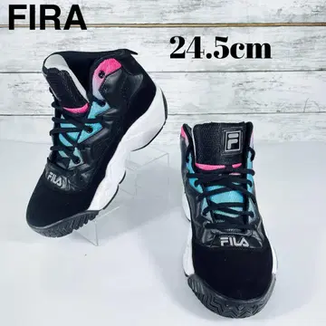 FILA MB 하이컷 스니커즈 24.5cm NBA 매쉬번