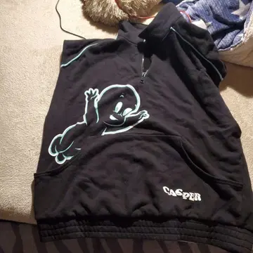 슬리브리스 후드티 캐스퍼 캐릭터