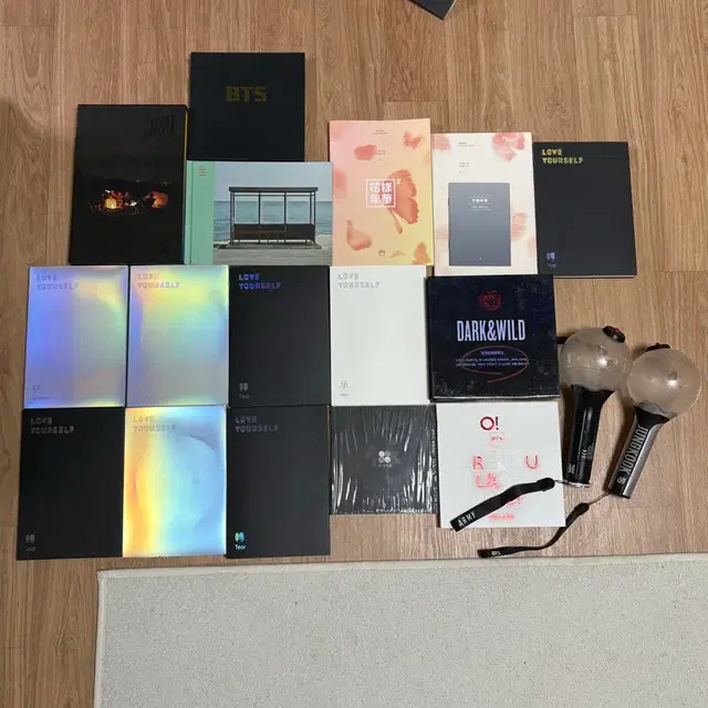 방탄소년단 앨범 개당