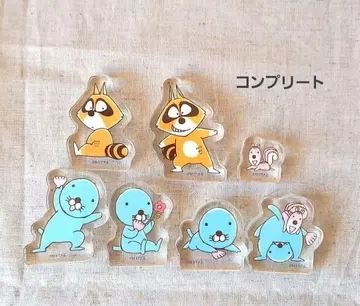 보노보노 아크릴 마스코트 전 7종 세트