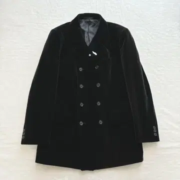 [새상품급] 폴스미스 벨로아 더블 자켓 코트 블랙 빈티지